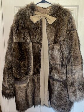 Stella McCartney Elina Coat EU40 Grey Fox